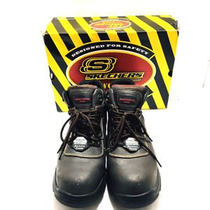Skechers Men 77144 Burgin Soster Composite Safety Toe Work Boots SZ 11.5 D W/Box